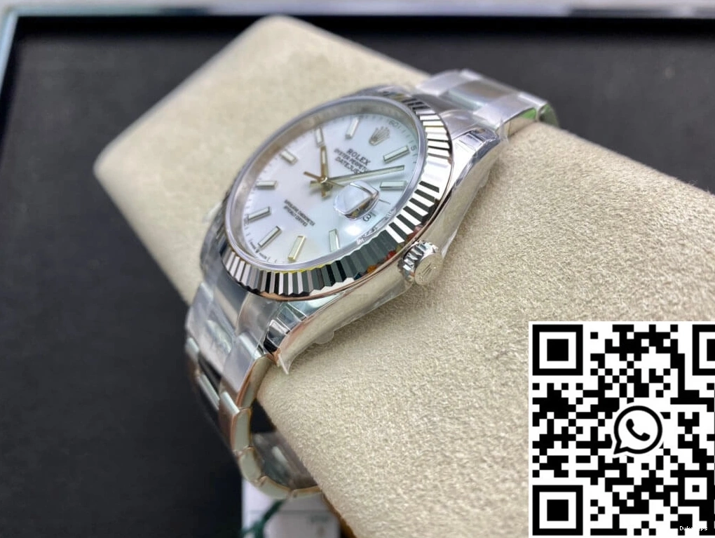 White VS Datejust Factory Rolex M126334-0009 Dial 0512